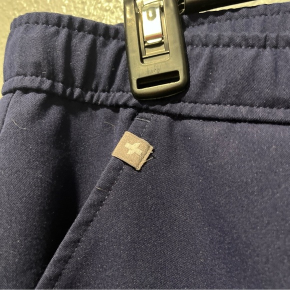 Figs Blue Jogger Sweatpants Tapered Design - Picture 3 of 6